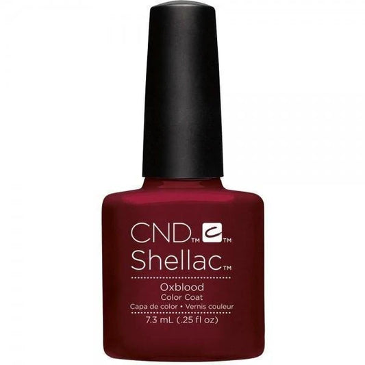 CND Oxblood SHELLAC Polish