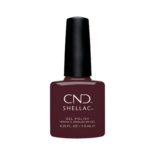 CND Black Cherry SHELLAC Polish