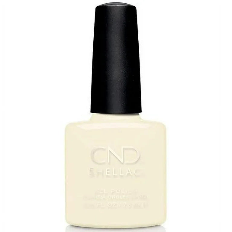 CND White Button Down SHELLAC Polish